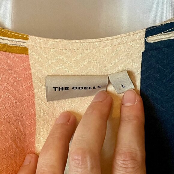 Anthropologie Positano Maxi Wrap Dress Large - Picture 5 of 9